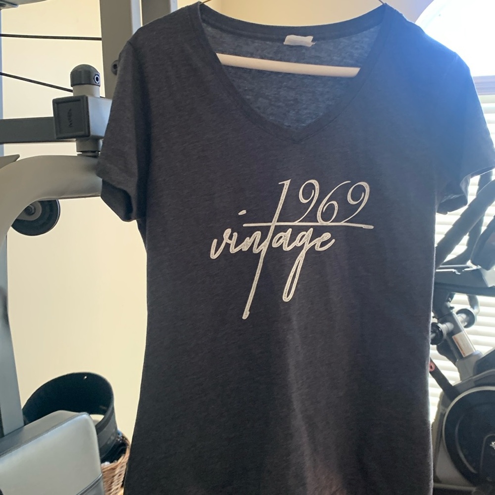 1969 Vintage medium grey tshirt like new